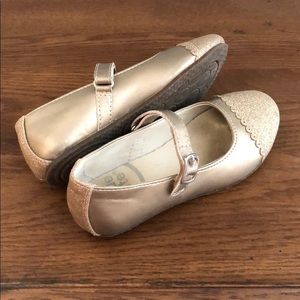 Stride Rite Gold Mary Jane